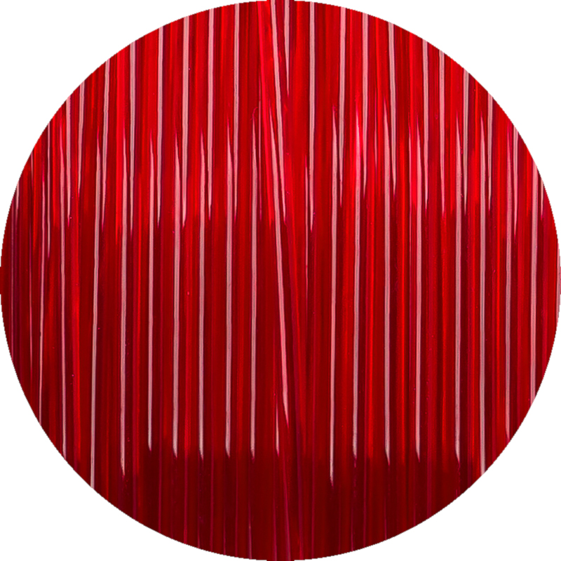 Filament 1.75 mm Fiberlogy HS PLA CLEAR Pink (roz transparent) 850g