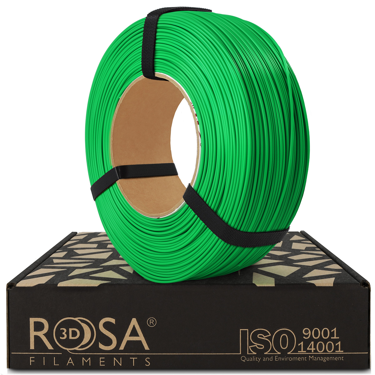 Filament 1.75 mm Rosa 3D ReFill PLA Starter Juicy Green (verde) 1kg