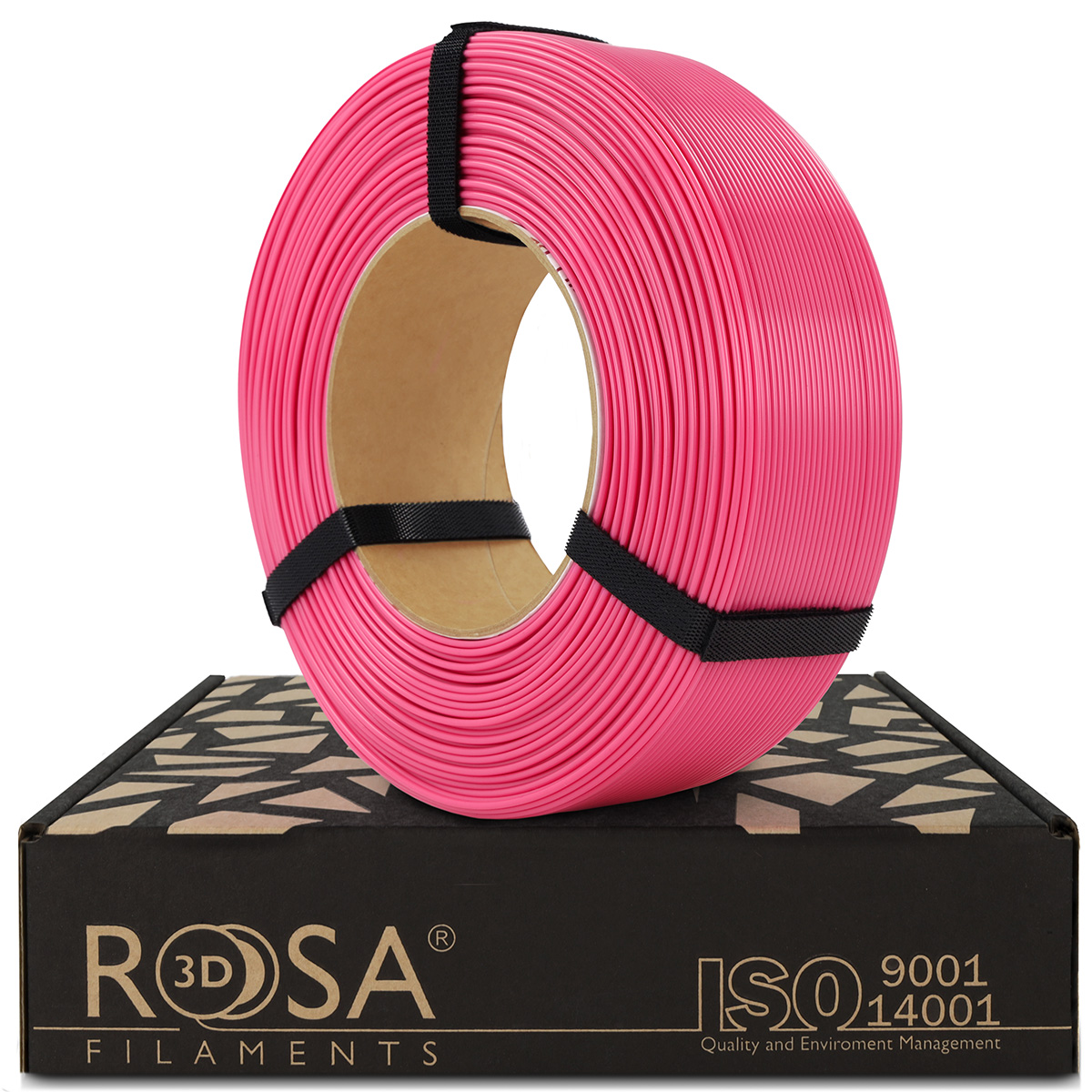 Filament 1.75 mm Rosa 3D ReFill PLA Starter Pink (roz) 1kg