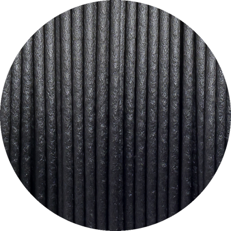 Filament 1.75 mm Fiberlogy PET-G + CF Black (negru) 750g