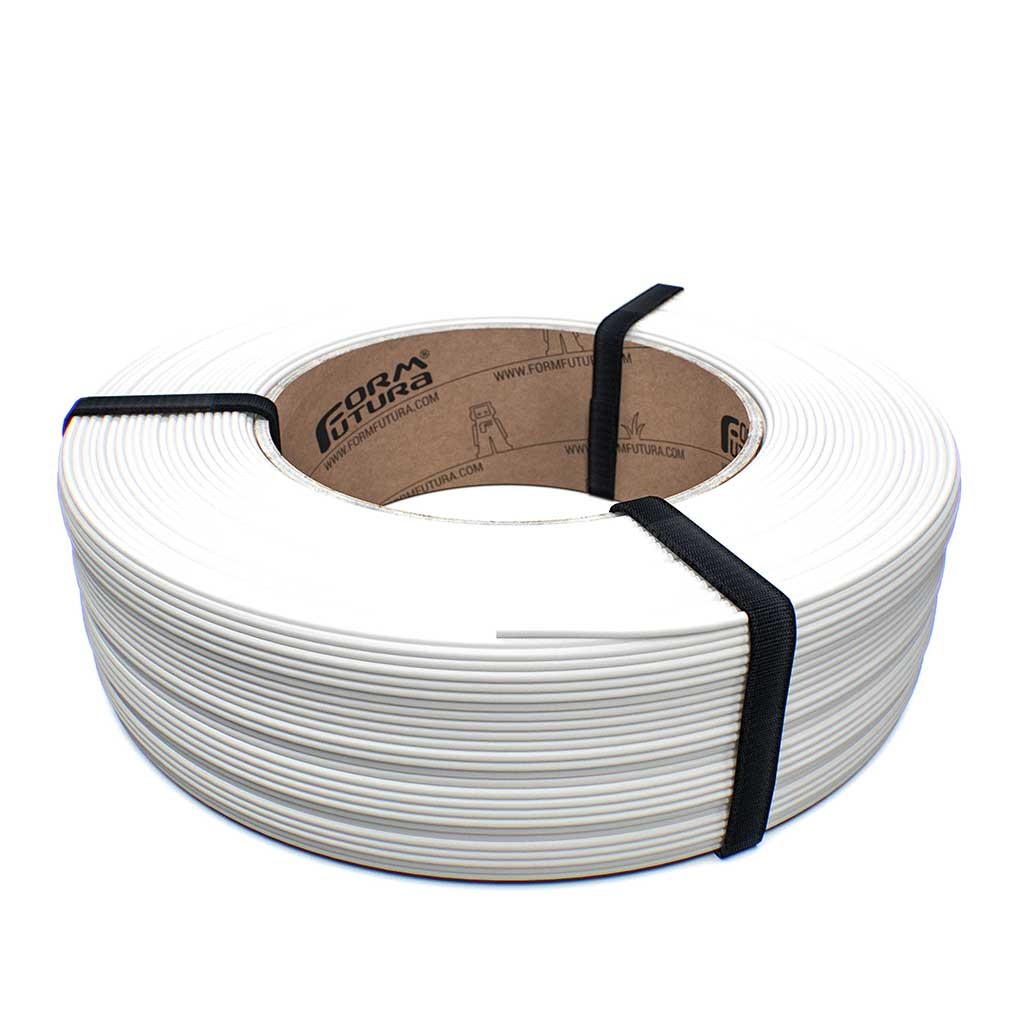 Rezerva filament 1.75 mm FormFutura ReFill ApolloX Flame Retardant (inhibitor de flacara) Traffic White (alb) 500g