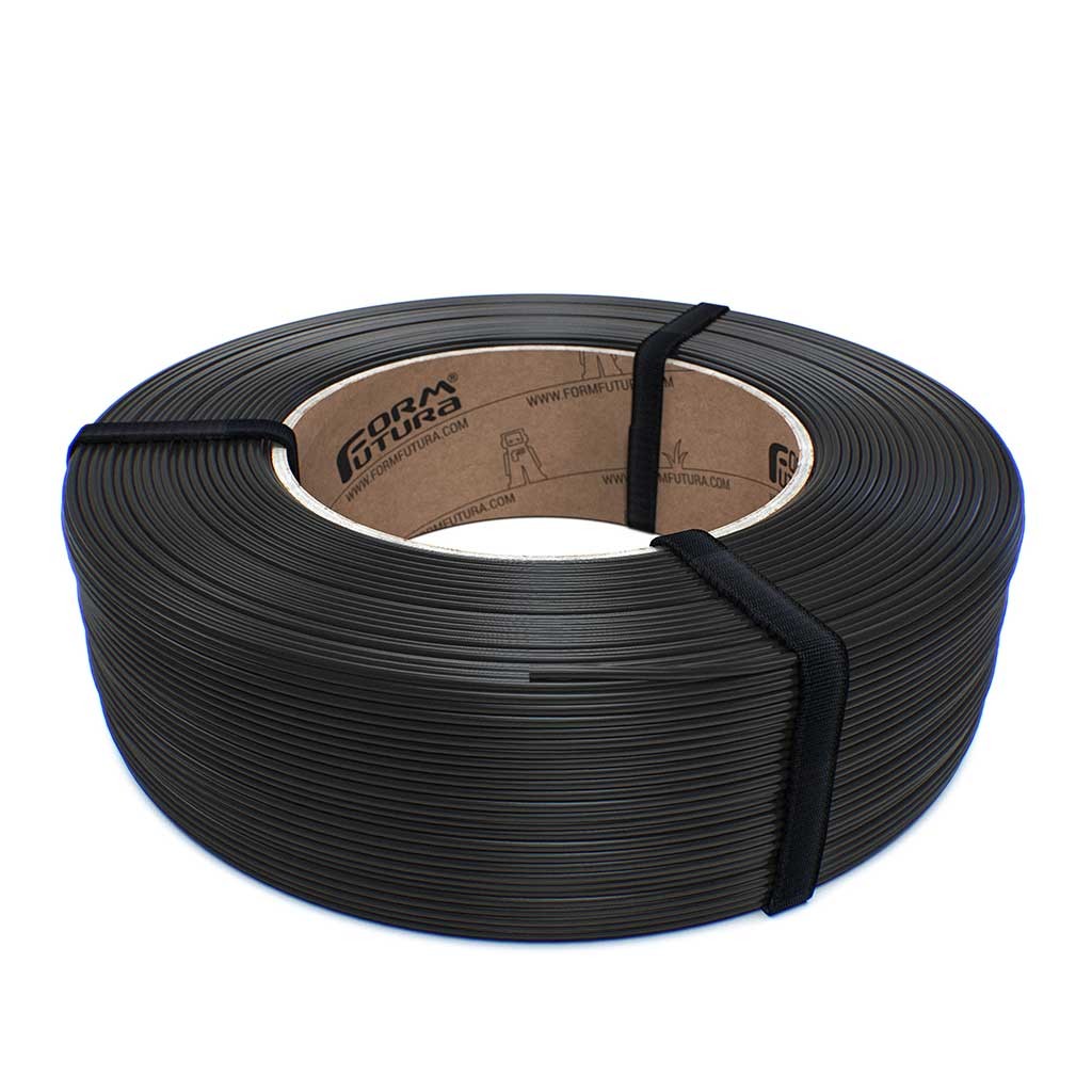Rezerva filament 1.75 mm FormFutura ReFill ApolloX Flame Retardant (inhibitor de flacara) Traffic Black (negru) 500g