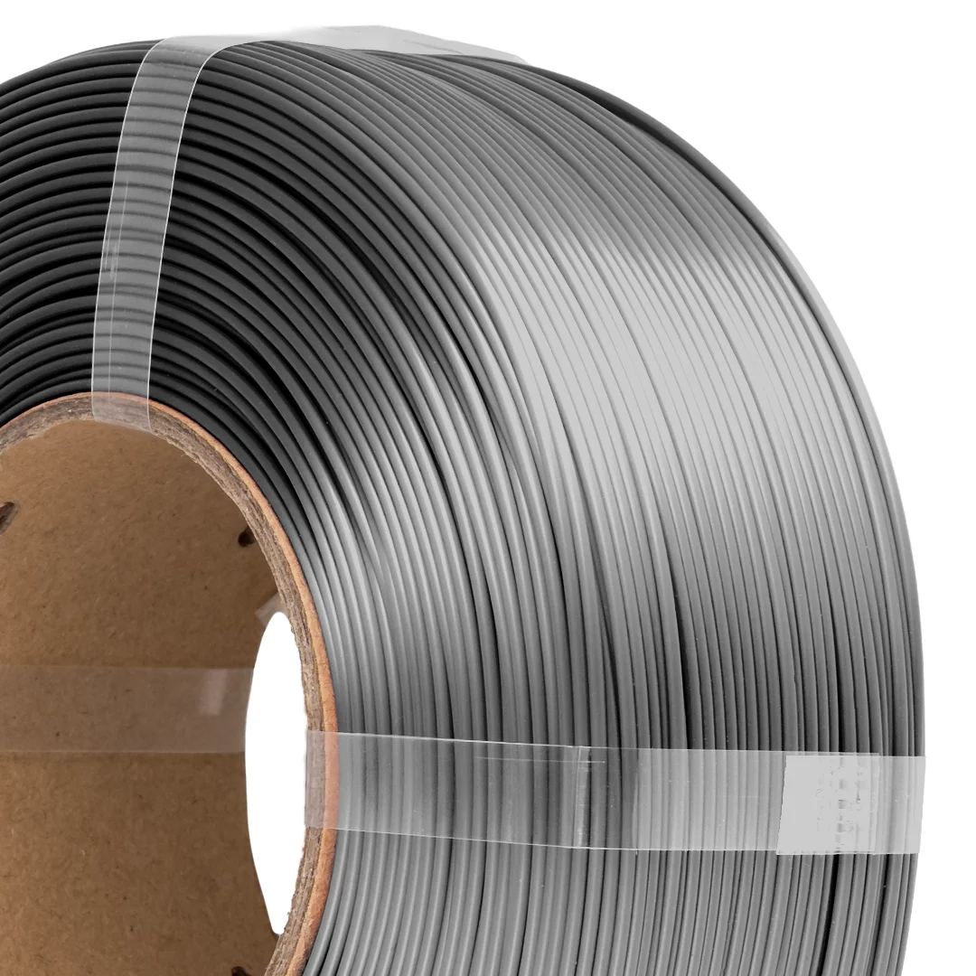 Filament 1.75 mm AzureFilm ReFill PLA Silk Graphite Grey (gri) 1kg