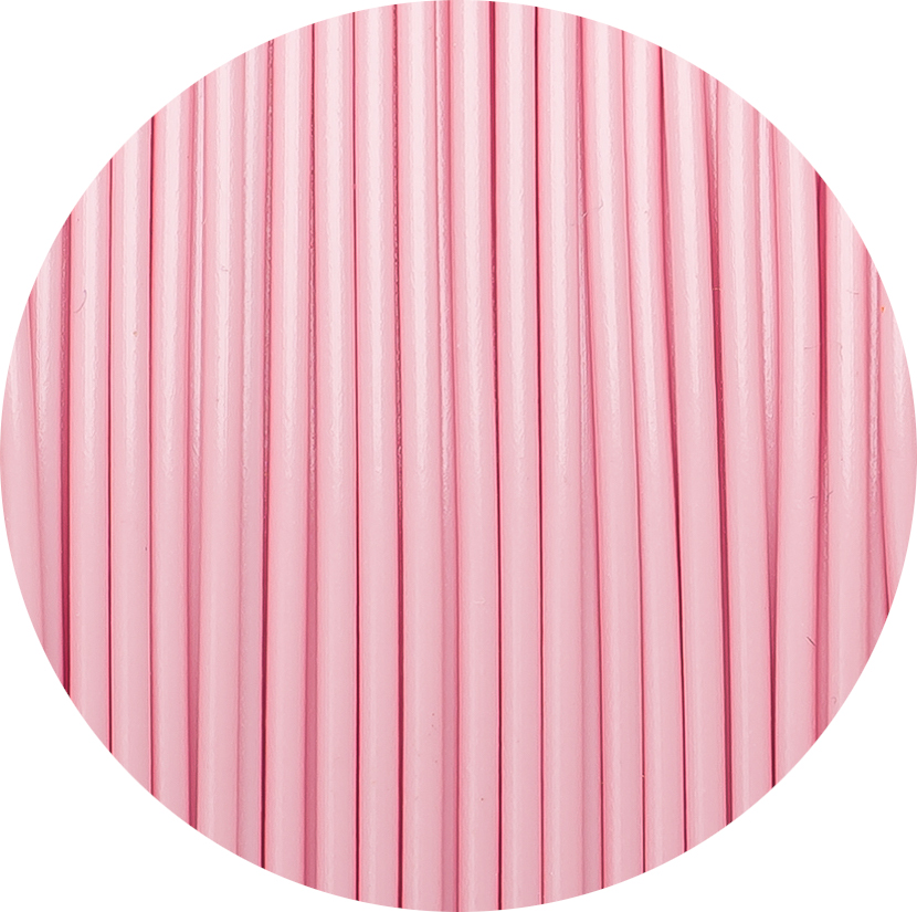 Filament 1.75 mm Fiberlogy Matte PET-G Pastel Pink (roz) - PMS 495C - 850g