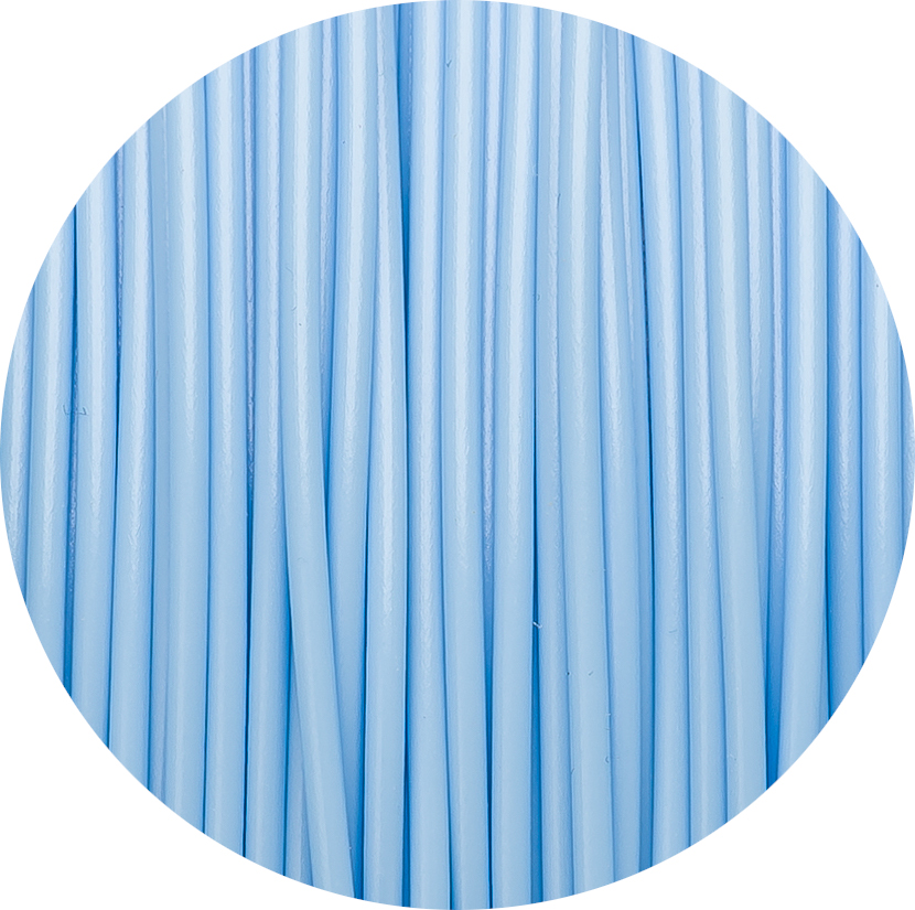 Filament 1.75 mm Fiberlogy Matte PET-G Pastel Blue (albastru) - PMS 283C - 850g