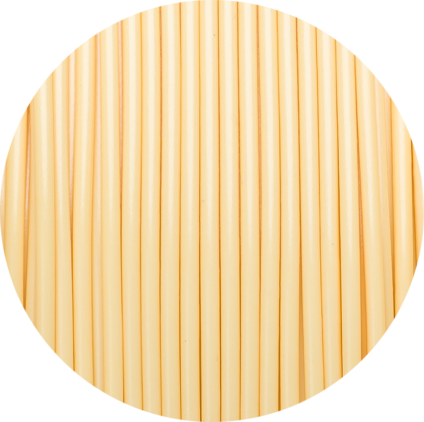 Filament 1.75 mm Fiberlogy Matte PET-G Pastel Yellow (galben) - PMS 7499C - 850g