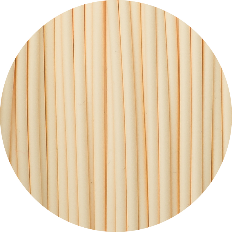 Filament 1.75mm Fiberlogy Matte PLA Pastel Yellow (galben) 850g
