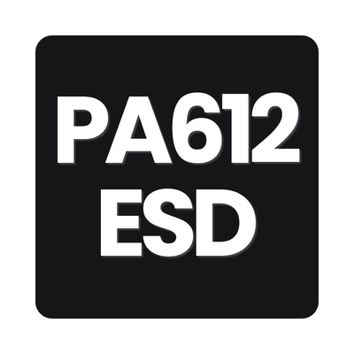 Filament 1.75 mm Polymaker Fiberon PA612-ESD Black (negru) 500g