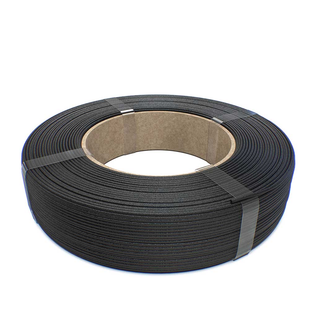 Rezerva de filament 1.75mm FormFutura Refill ApolloX Foaming Black (negru) 500g