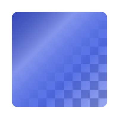 Filament 1.75 mm SmartFil PLA Crystal Blue (albastru transparent) - 1kg