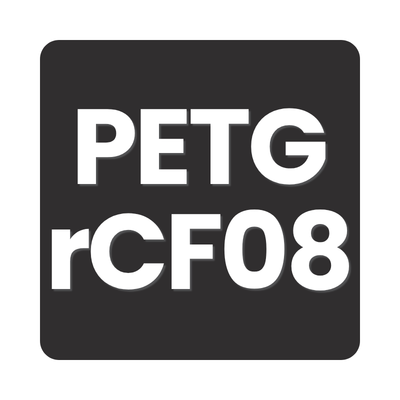 Filament 1.75 mm Polymaker Fiberon PETG-rCF08 Black (negru) 3 kg