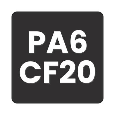 Filament 1.75 mm Polymaker Fiberon PA6-CF20 Black (negru) 3 kg