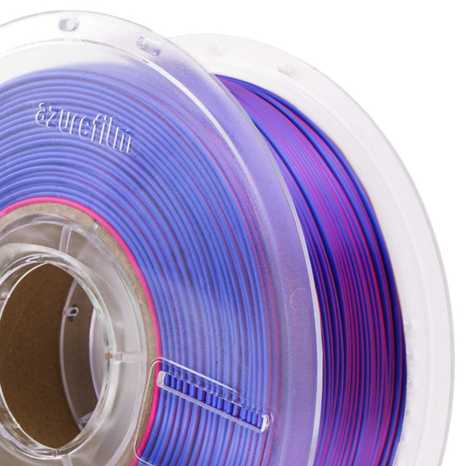 Filament 1.75 mm AzureFilm PLA Silk Dual Color Velvet Bloom (multicolor) 1kg