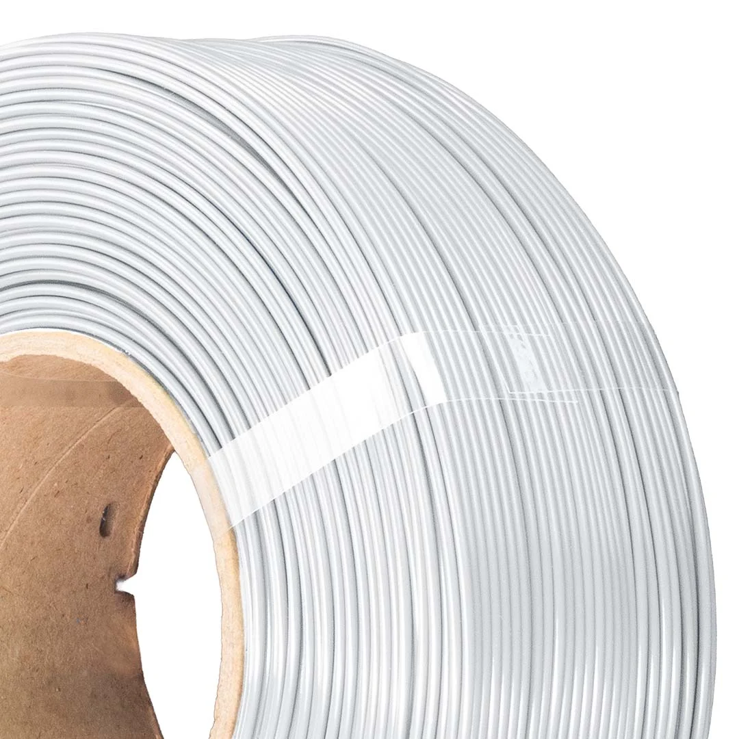 Filament 1.75 mm AzureFilm ReFill PETG Hyper Speed Moon Light (alb) 1kg