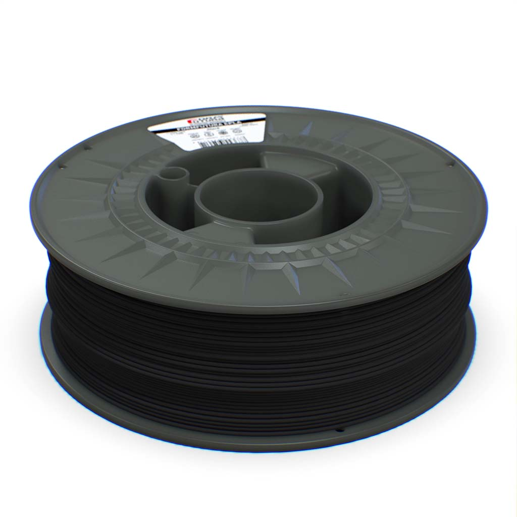 Filament 1.75mm FormFutura Bulk PLA Matt Black (negru) 1kg