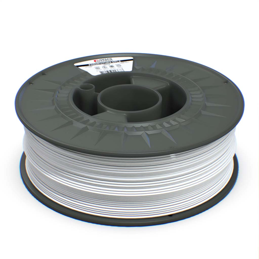 Filament 1.75mm FormFutura Bulk PLA Matt White (alb) 1kg