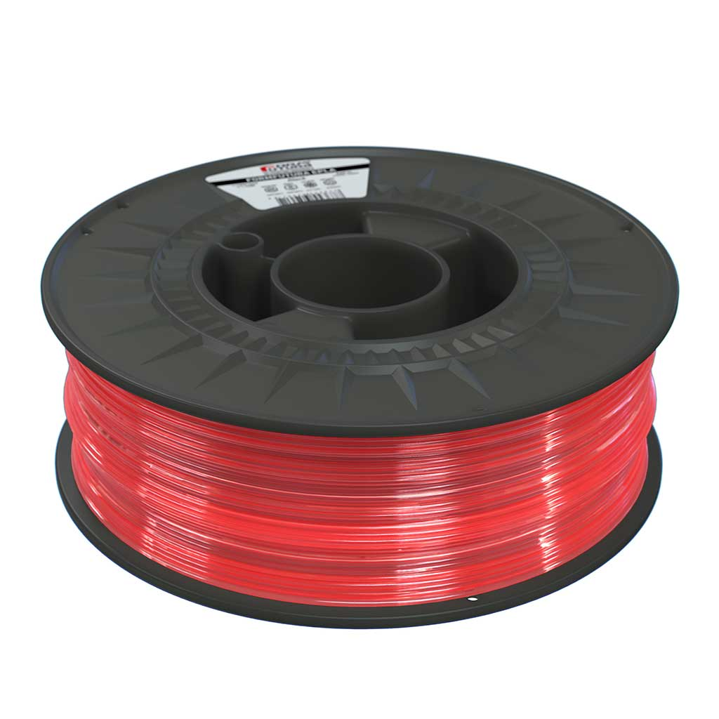Filament 1.75mm FormFutura Transparent PLA Grapefruit (coral transparent) 1kg