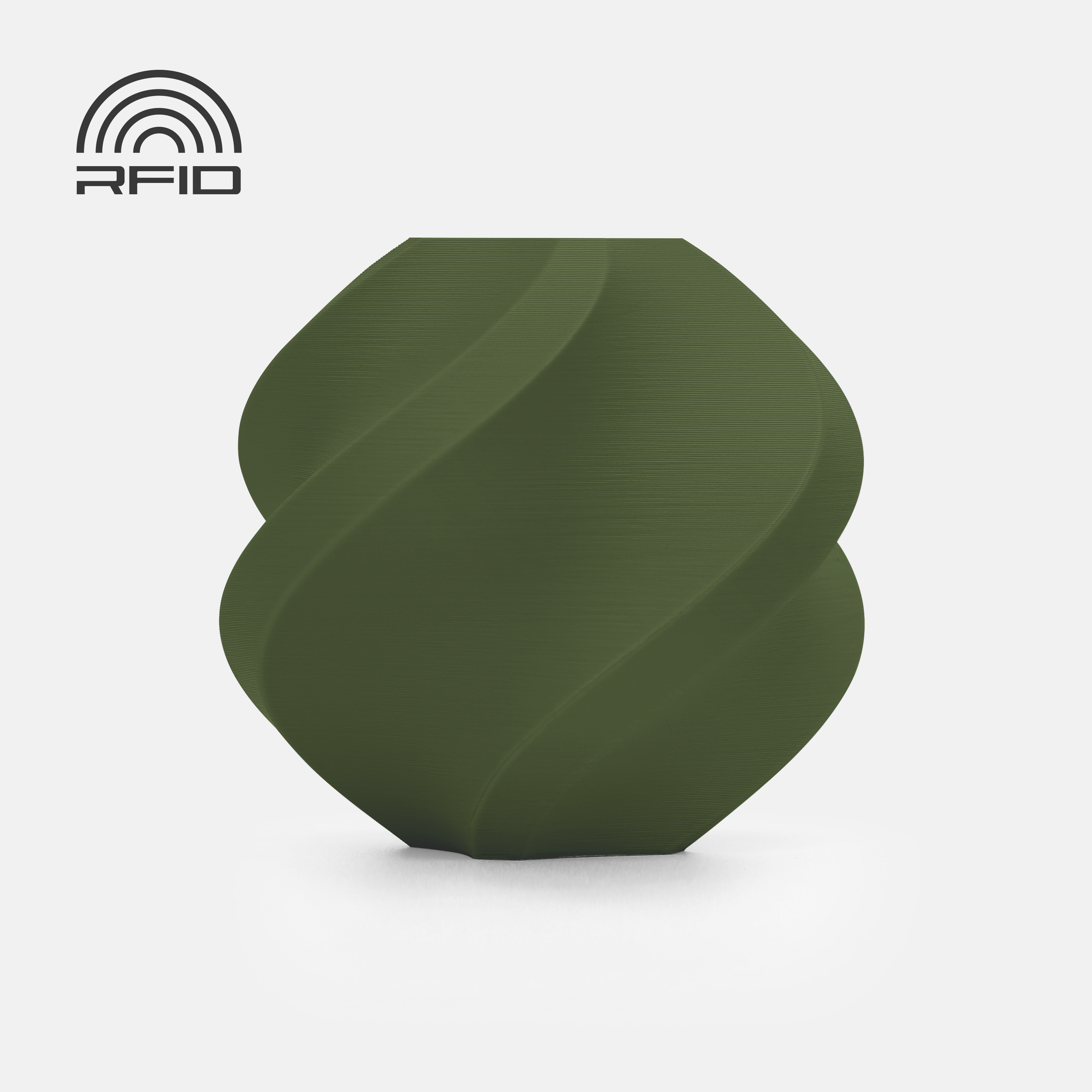 Filament 1.75 mm Bambu Lab Refill PLA Matte Dark Green (11501) 1kg