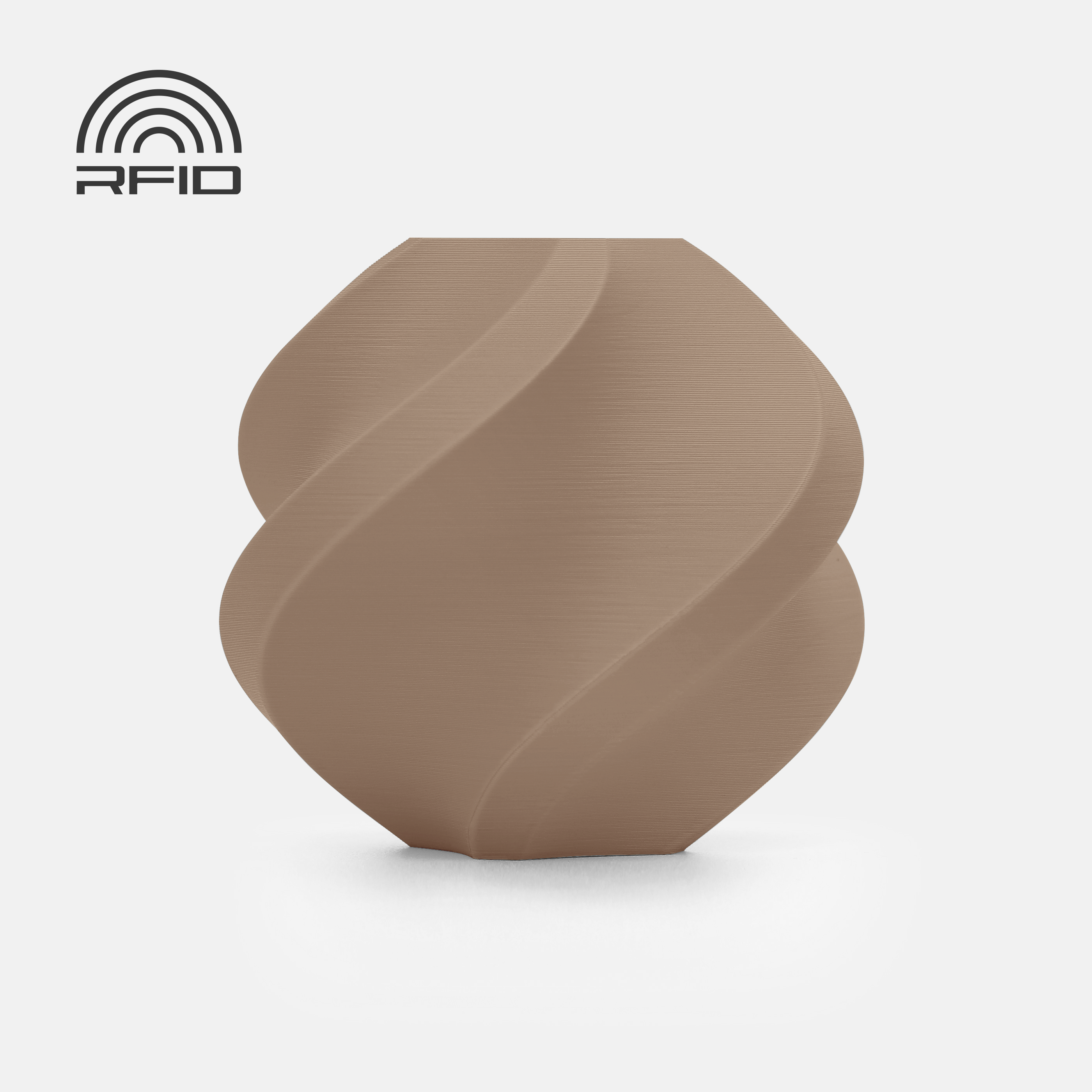 Filament 1.75 mm Bambu Lab Refill PLA Matte Latte Brown (11800) 1kg