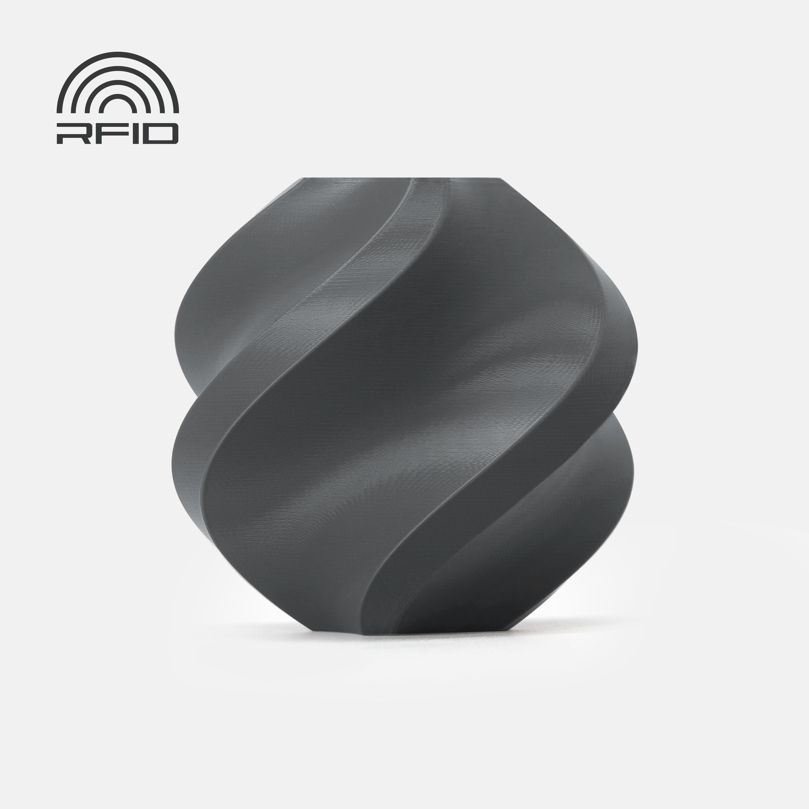 Filament 1.75 mm Bambu Lab Refill PLA Basic Dark Gray (10105) 1kg