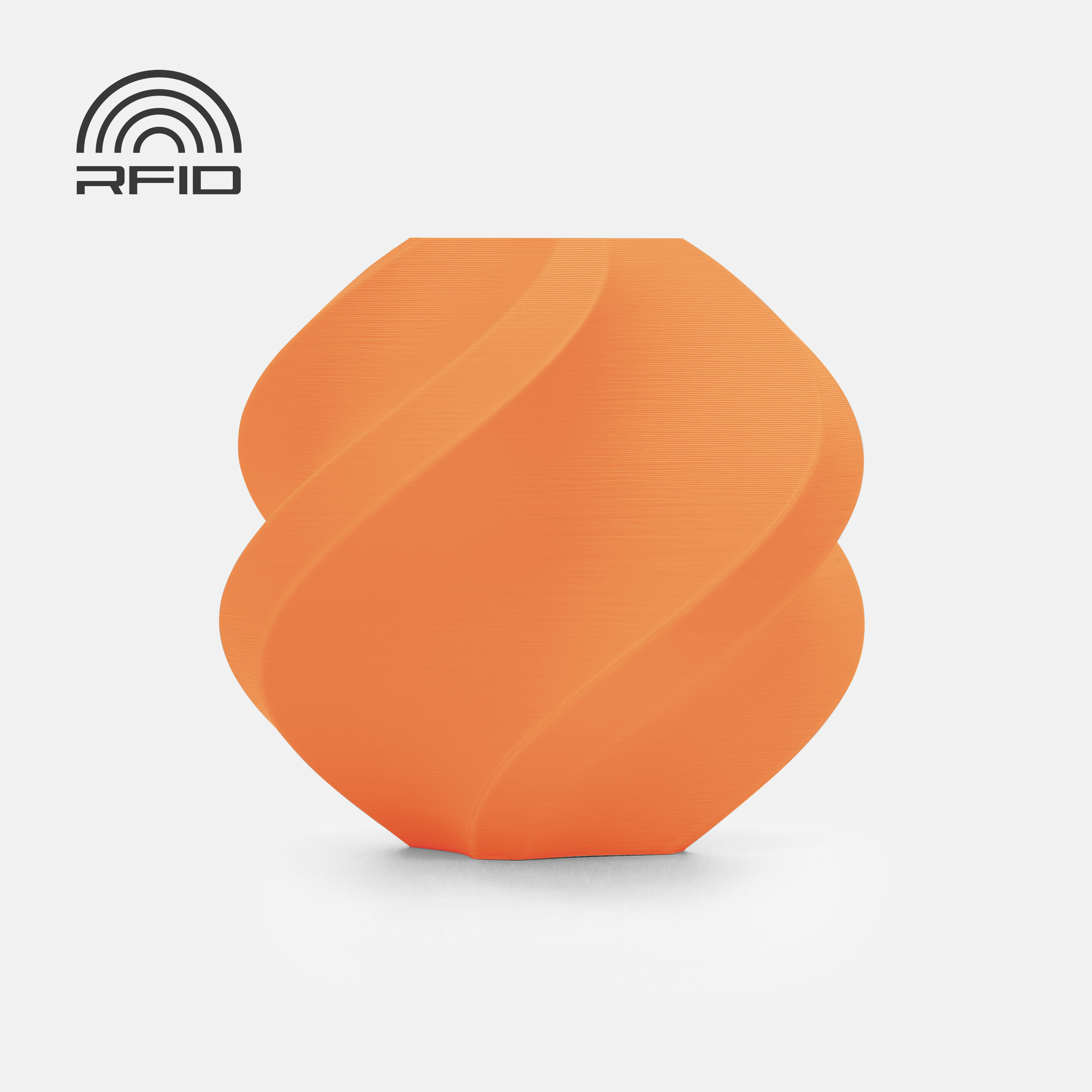 Filament 1.75 mm Bambu Lab Refill PLA Matte Mandarin Orange (11300) 1kg