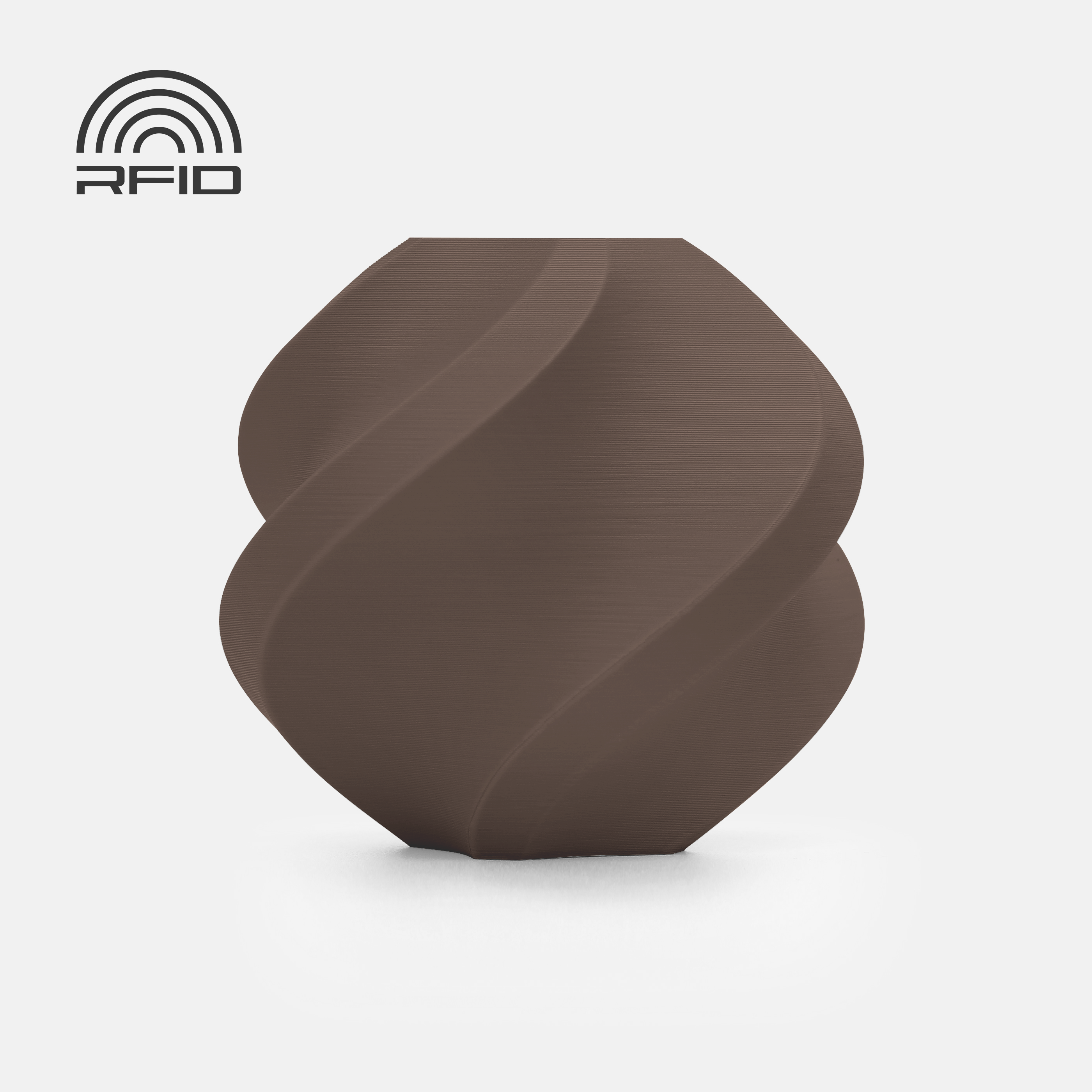 Filament 1.75 mm Bambu Lab Refill PLA Matte Dark Brown (11801) 1kg