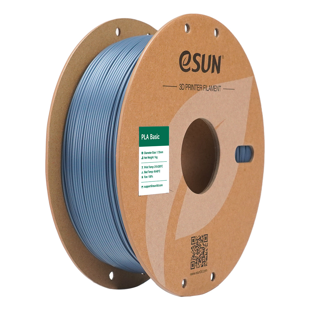 Filament 1.75mm eSun PLA Basic Grey (gri) 1kg