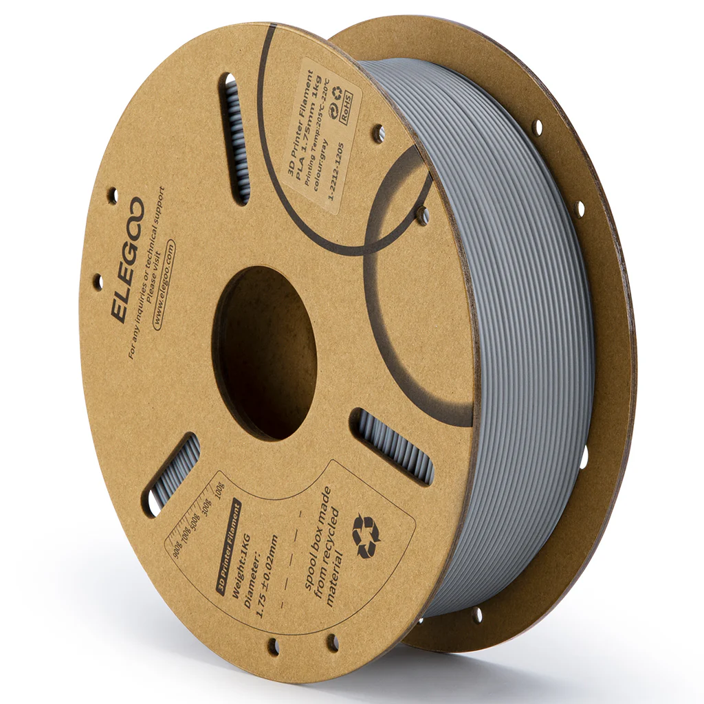 Filament 1.75mm Elegoo PLA Grey (gri) 1kg