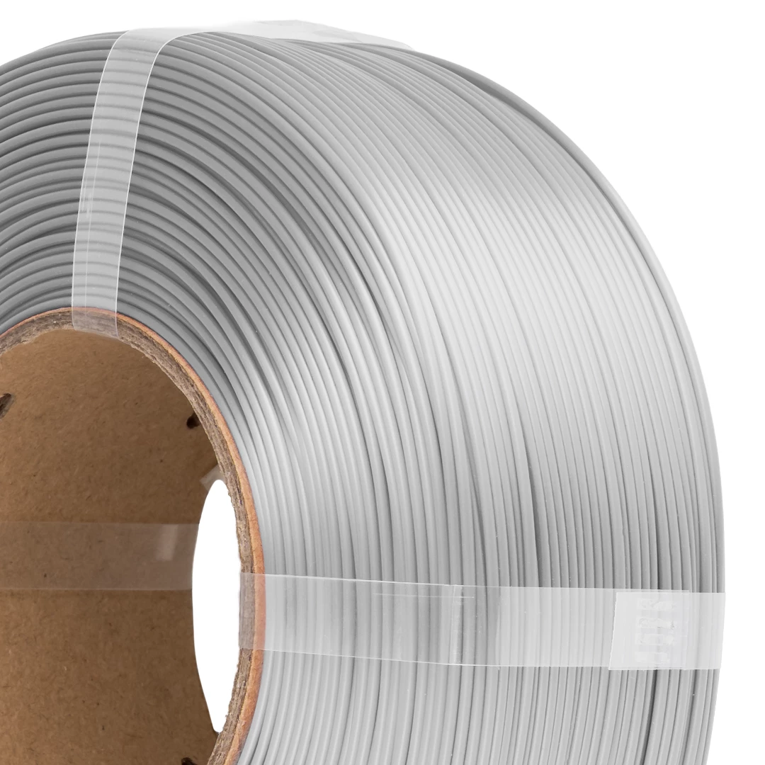 Filament 1.75 mm AzureFilm ReFill PLA Silk Silver (argintiu) 1kg