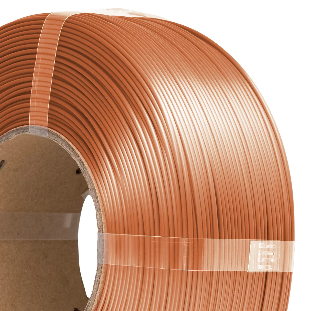 Filament 1.75 mm AzureFilm ReFill PLA Silk Bronze (bronz) 1kg