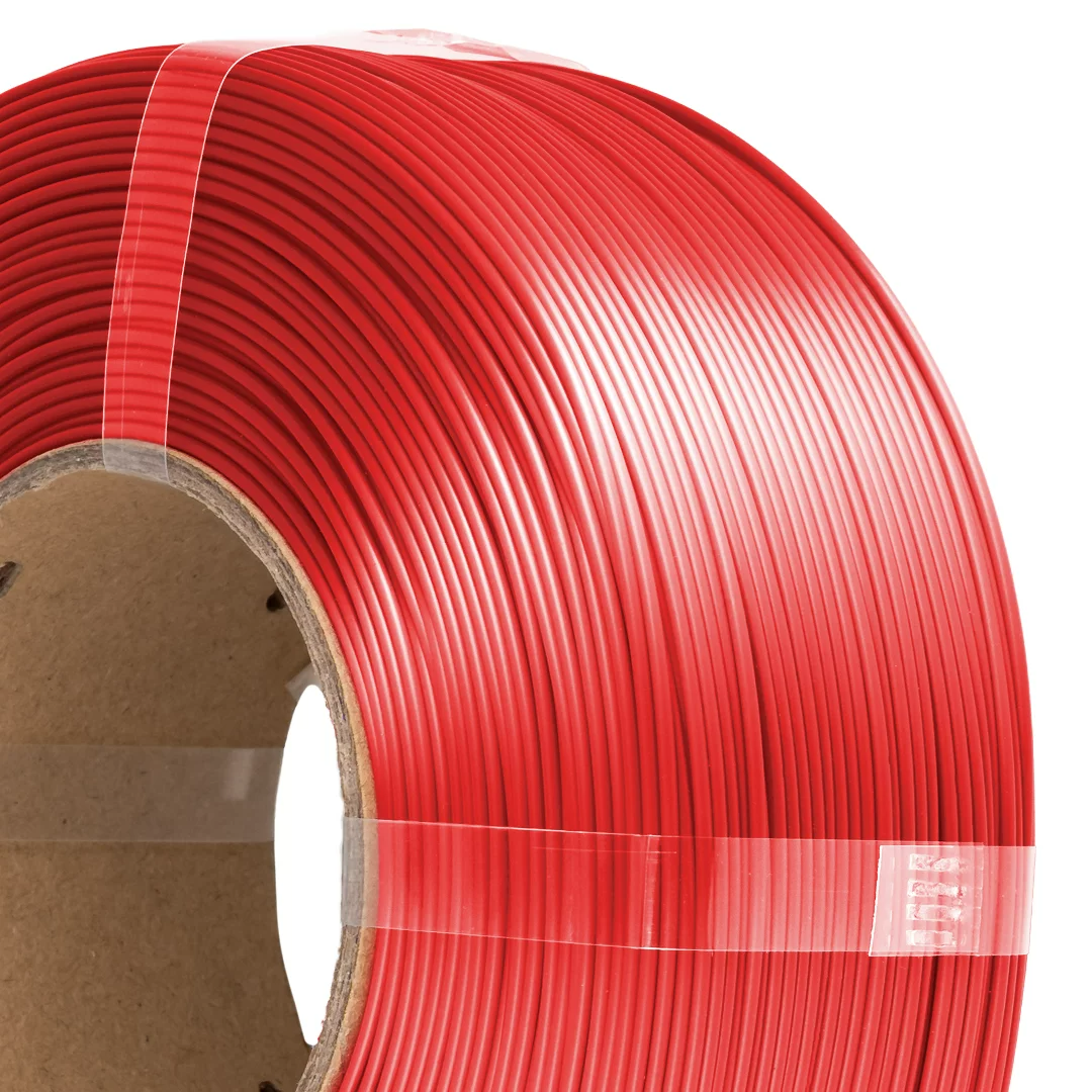 Filament 1.75 mm AzureFilm ReFill PLA Silk Love Fire (rosu) 1kg