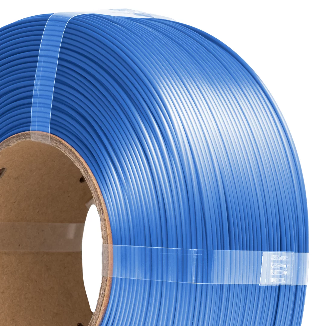 Filament 1.75 mm AzureFilm ReFill PLA Silk Royal Sapphire (albastru) 1kg