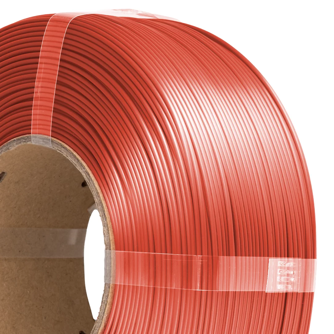Filament 1.75 mm AzureFilm ReFill PLA Silk Cherry Gloss (rosu) 1kg