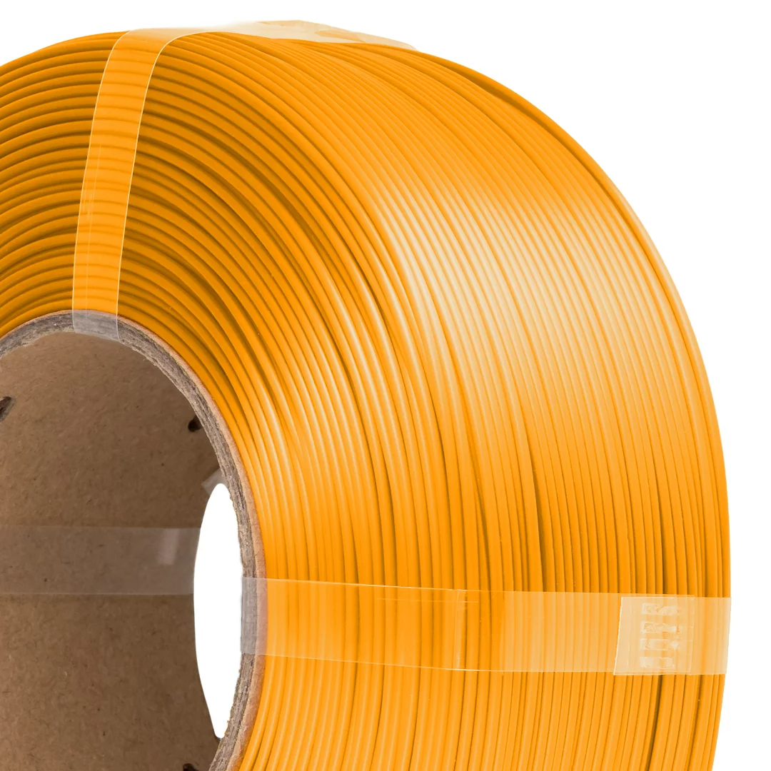 Filament 1.75 mm AzureFilm ReFill PLA Silk Flame Orange (portocaliu) 1kg