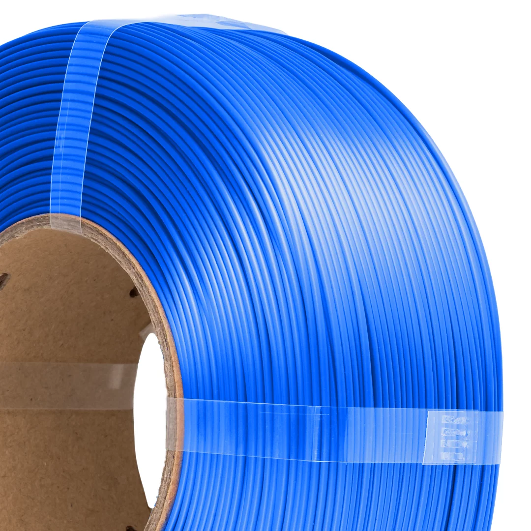 Filament 1.75 mm AzureFilm ReFill PLA Silk Ocean Blue (albastru) 1kg