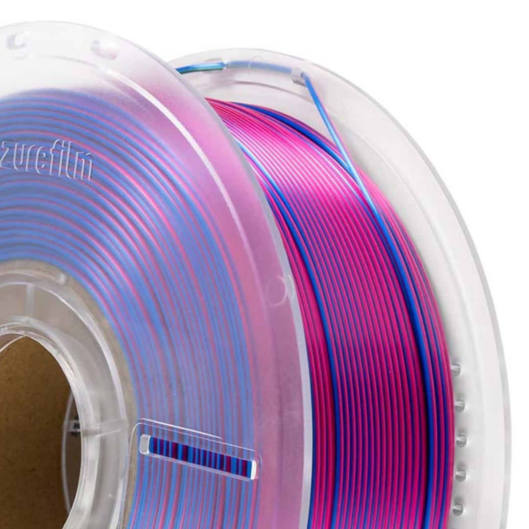Filament 1.75 mm AzureFilm PLA Silk Tri Color Mermaid (multicolor) 1kg