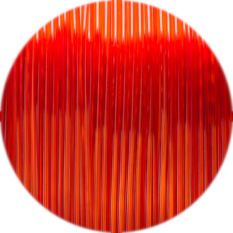 Filament 1.75 mm Fiberlogy PCTG Orange Transparent (portocaliu transparent) 1kg