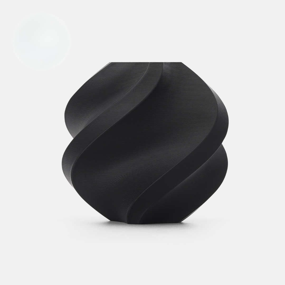 Filament 1.75mm Bambu Lab Refill PLA Pure Absolute Black (17101) 1kg