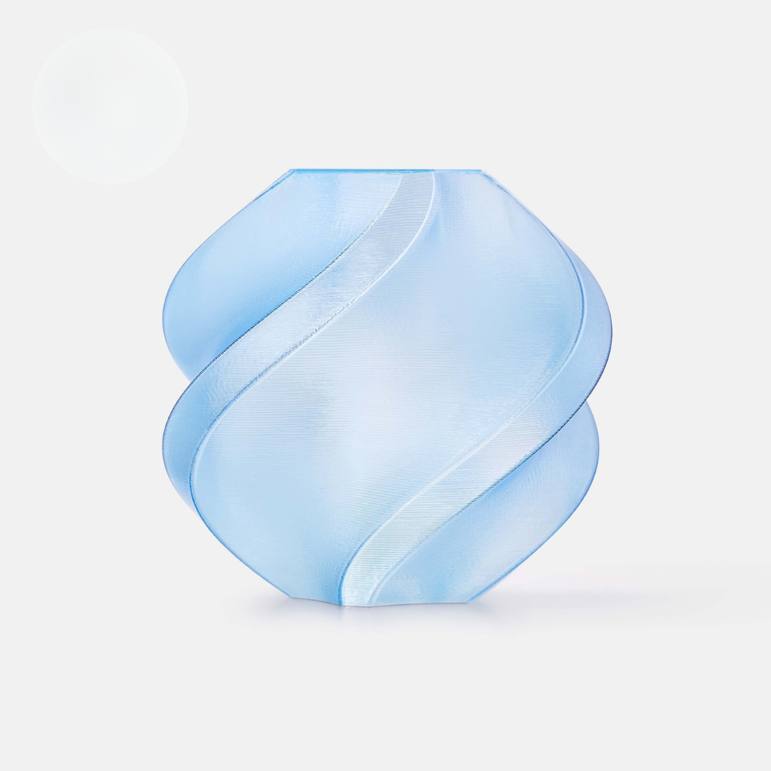 Filament 1.75 mm Bambu Lab ReFill PETG Translucent Light Blue (32600) 1kg