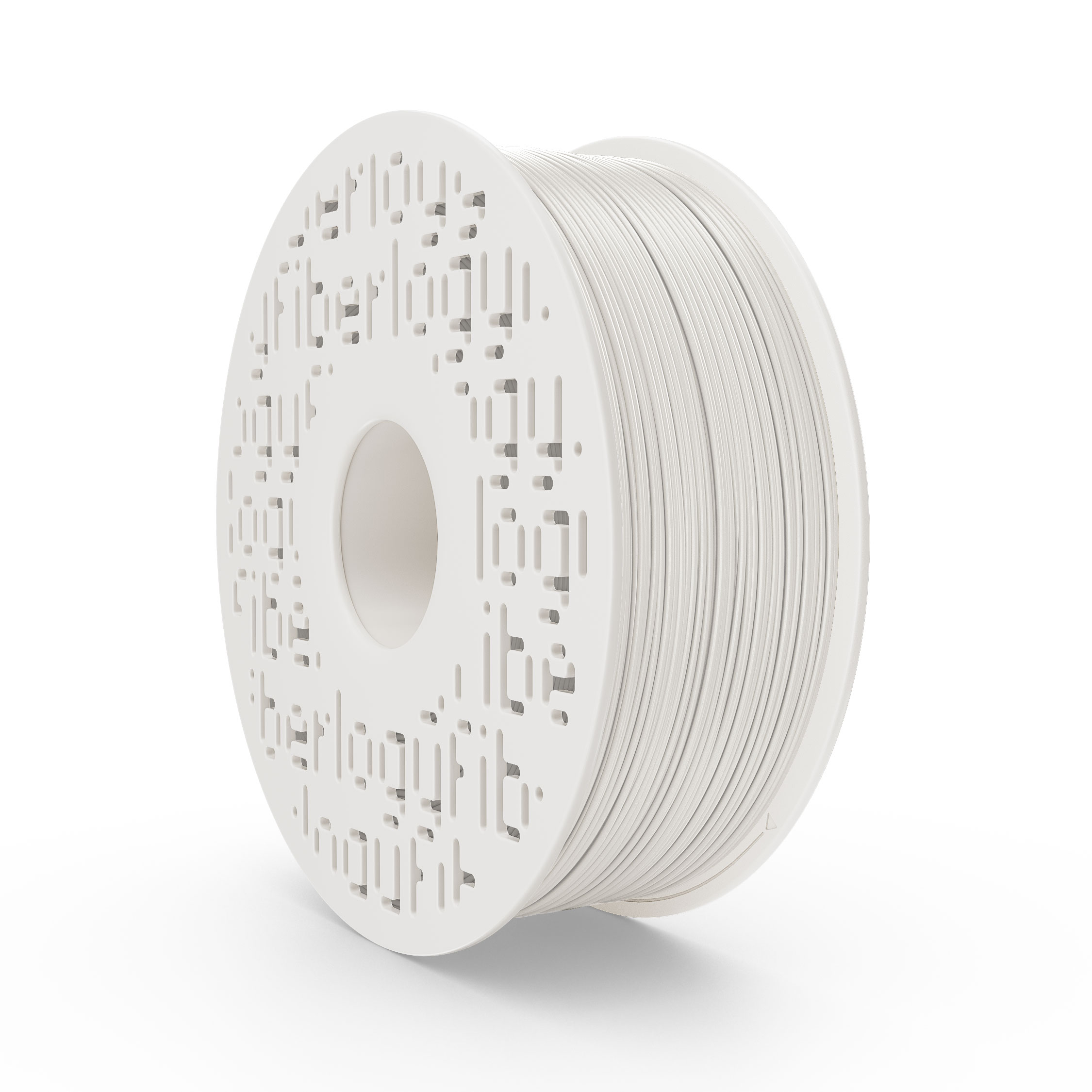 Filament 1.75 mm Fiberlogy PLA Mineral White (alb) 1kg