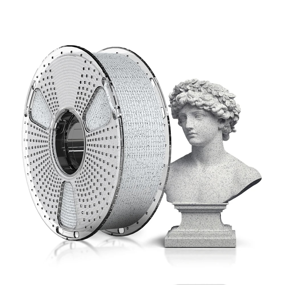 Filament 1.75mm Sunlu High Speed PLA Marble Oreo (gri) 1kg