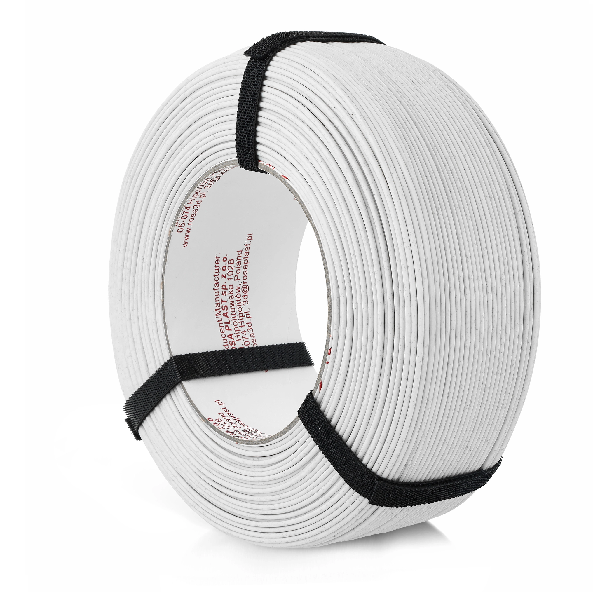Filament 1.75 mm Rosa 3D ReFill PLA Speed Matt Marble Carrara (alb) 1kg