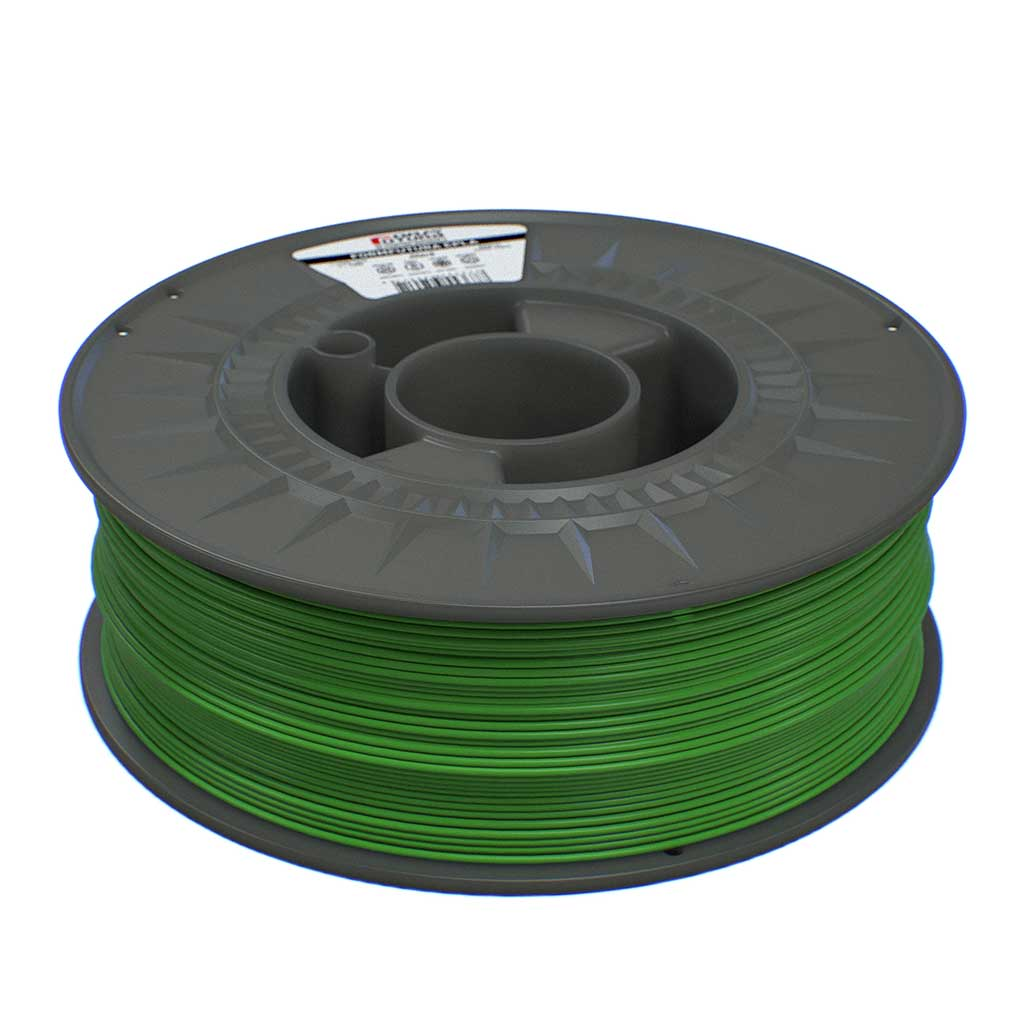 Filament 1.75mm FormFutura Bulk PETG Light Green (verde) 1kg