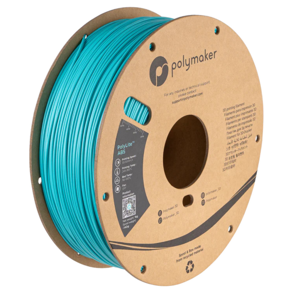 Filament Polymaker PolyLite PLA PRO Polymaker Teal Filamente3D