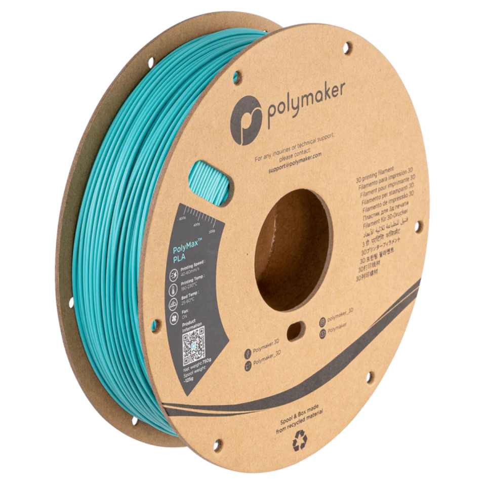 Filament Polymaker PolyLite PLA PRO Polymaker Teal Filamente3D