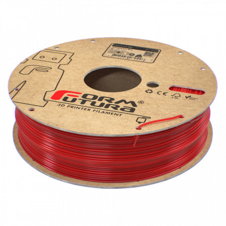 Filament ClearScent™ ABS - Transparent Red (rosu transparent) 750g
