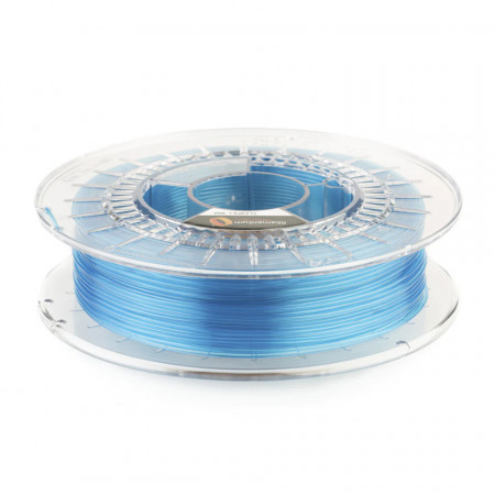 Filament Flexifill TPU 98A Blue Transparent (albastru transparent) 500g