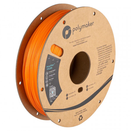 Filament Polymaker PolyFlex TPU-95A Orange (portocaliu) 750g