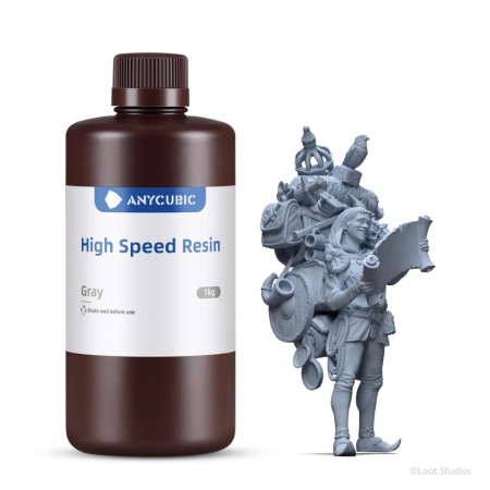 Rasina Anycubic High Speed Resin Gray (gri) - 1kg