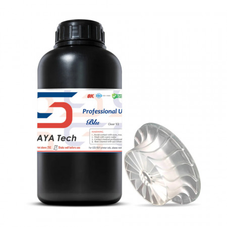 Rasina SIRAYA TECH Blu - Tough Resin Clear v2 (transparent) 1kg